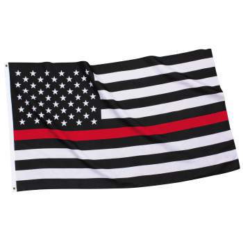 Thin Red Line U.S. Flag